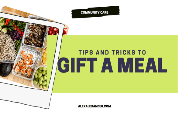 Give the gift of delicious meal!, Street