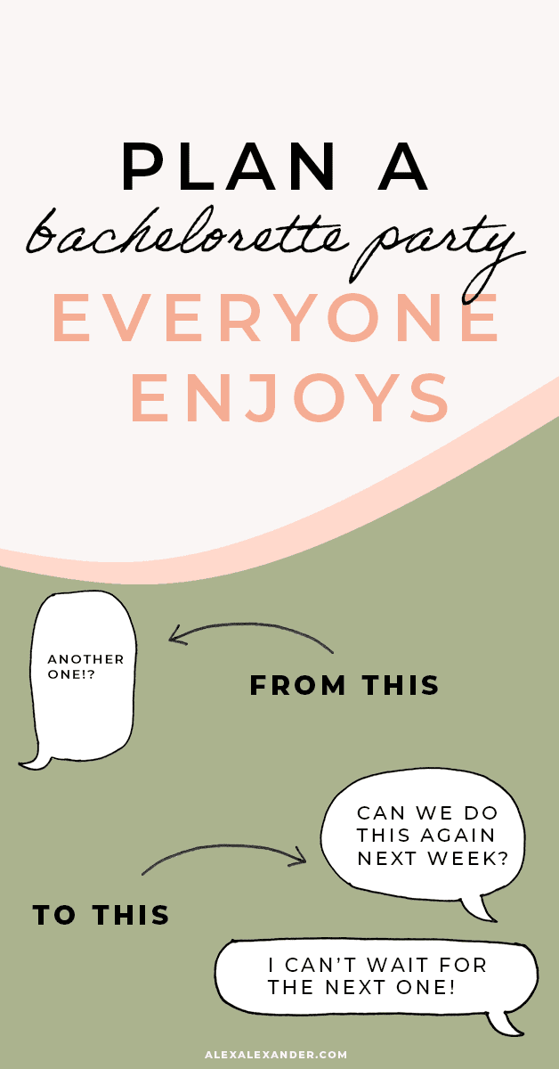Blog Header Image for Article entitled "Plan a Bachelorette Everyone Enjoys"