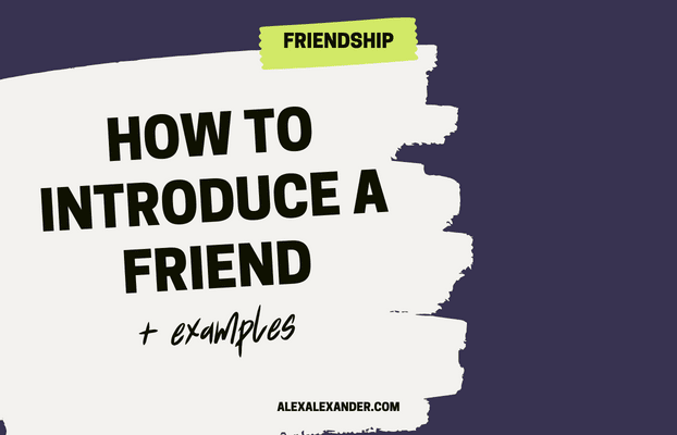 Introducing a friend